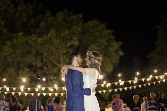 Una boda campestre y sencilla