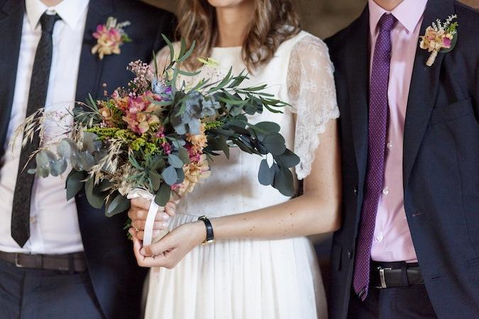Una boda campestre y sencilla
