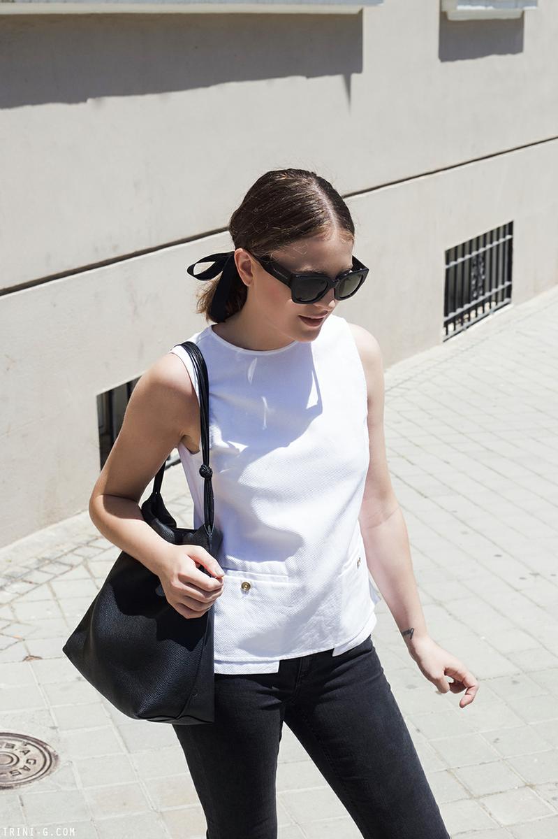 Trini | Acne Studios jeans Acne Studios top