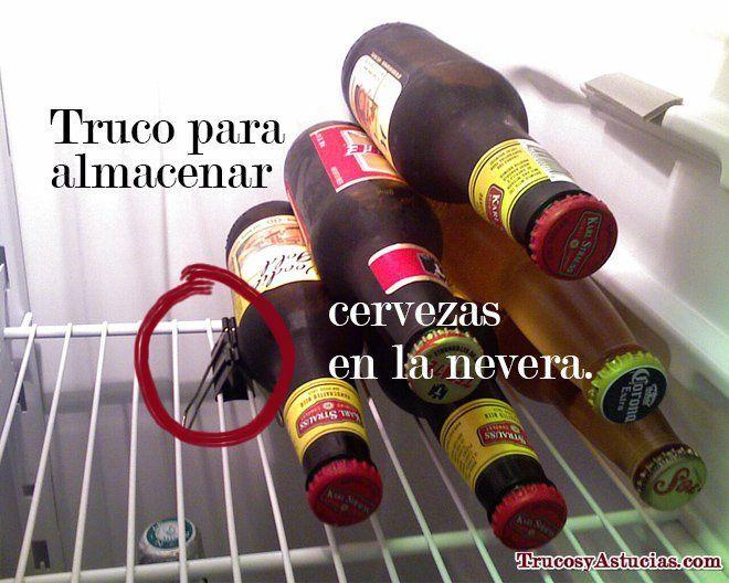 Botellines de cerveza: truco para almacenarlos