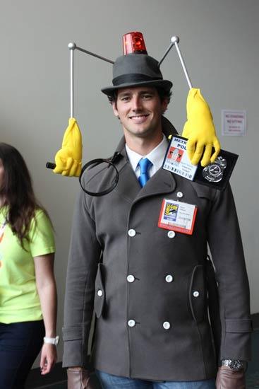 disfraz diy casero del inspector gadget