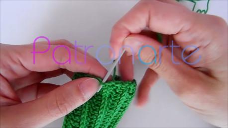 coser cactus de crochet