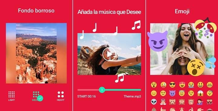 los mejores editores de video para Android herramientas de edición de video en Android efectos filtros textos y creación de videoclips musicales apps multipista con transiciones camara lenta y super rapida aplicaciones gratuitas para movil o celular