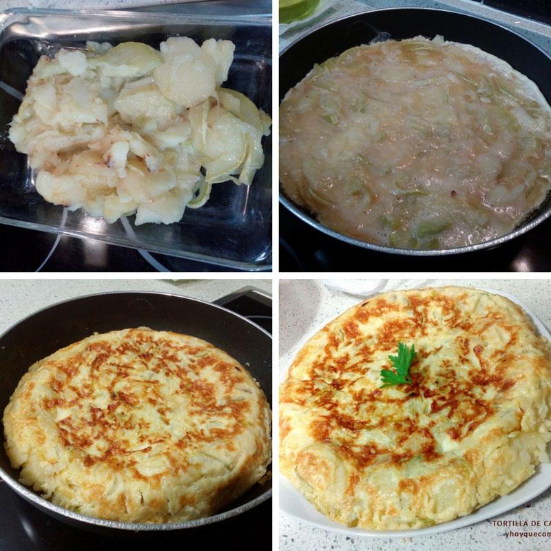 receta tortilla de calabacin