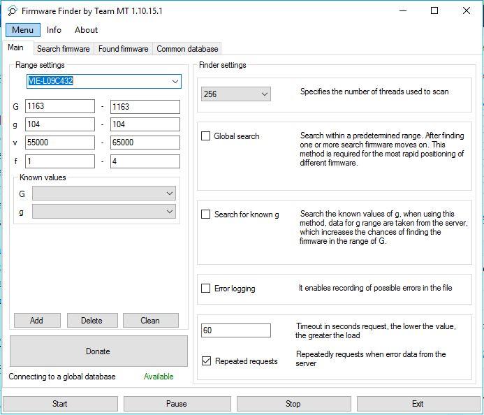 Firmwares Huawei Experto
