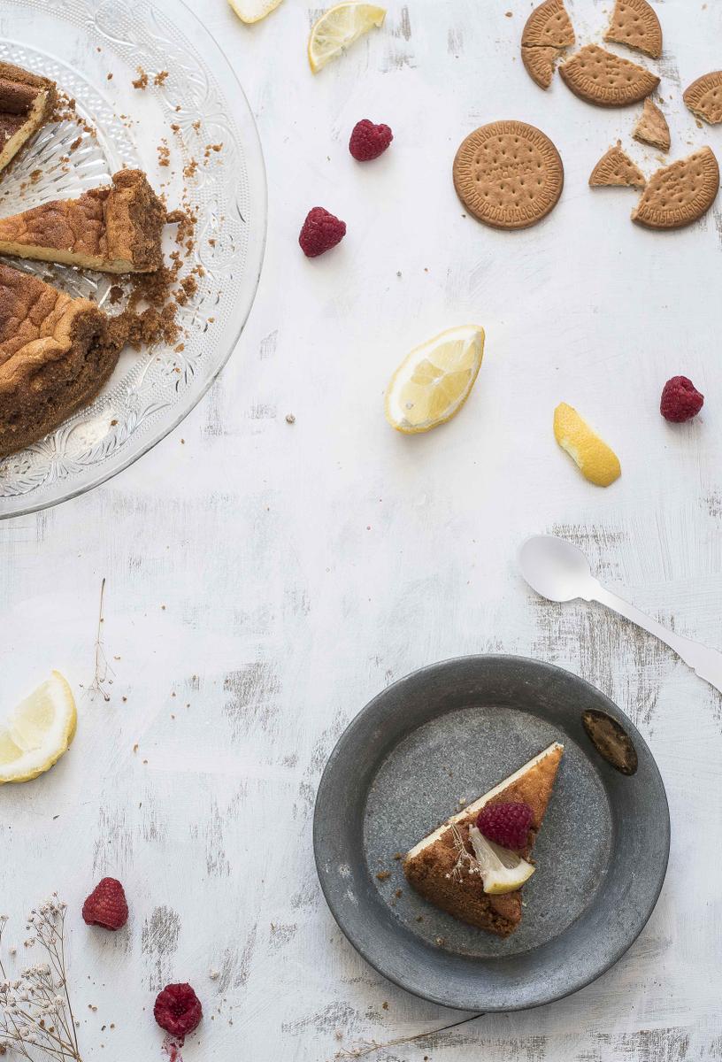 tarta soufflé de limón