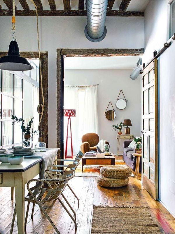 vanos abiertos en loft de autor 