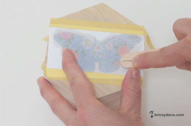 transferir imagen sobre madera