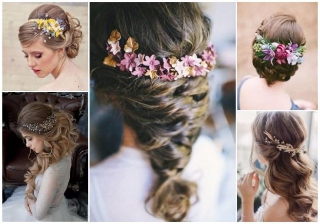 peinados de graduación con tocado