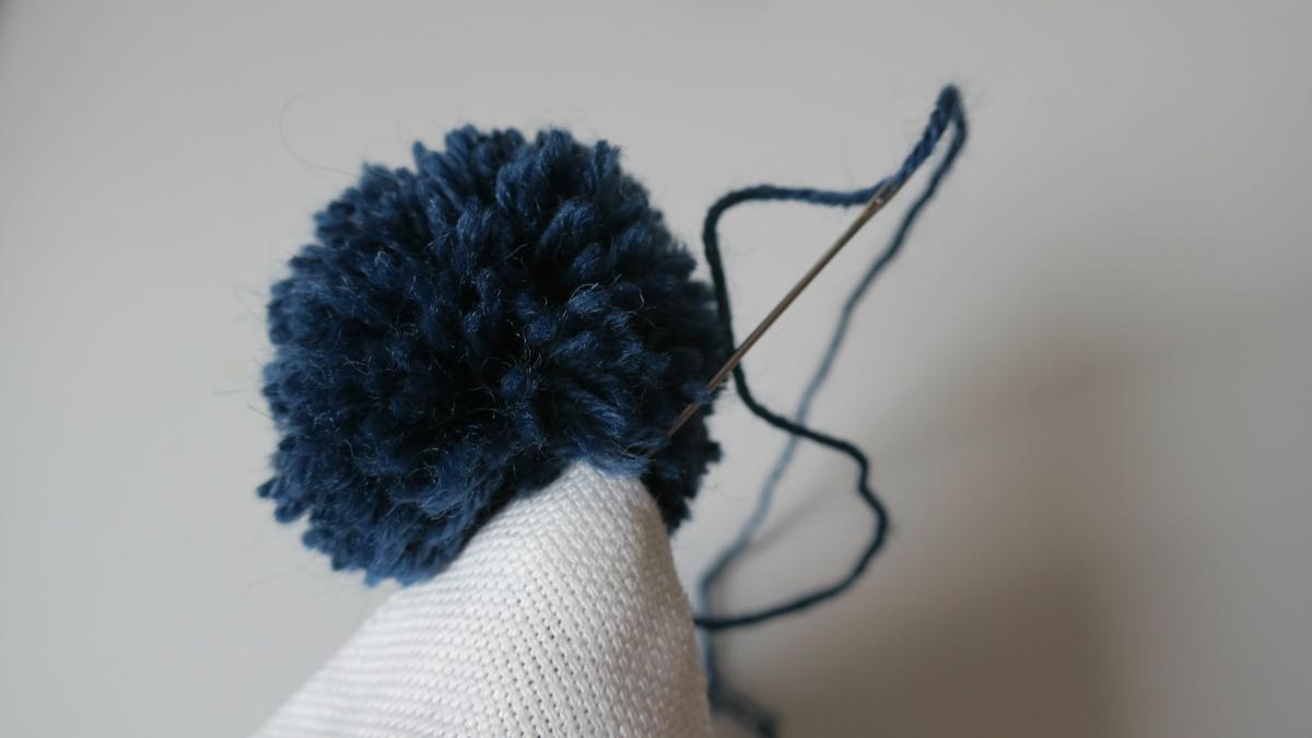 Cojines con pompones