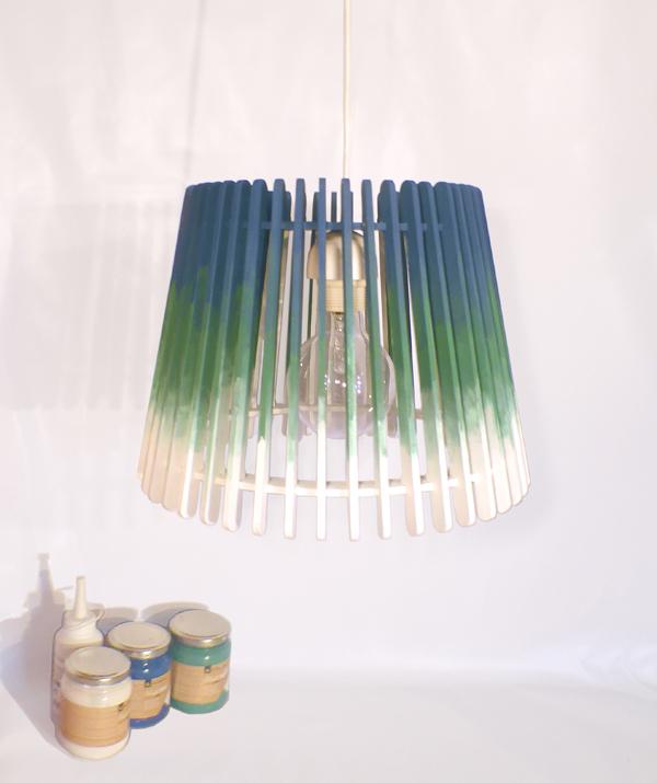 degradado con pintura