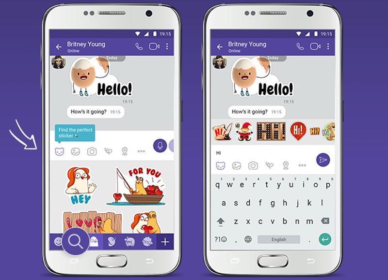 buscador de stickers viber