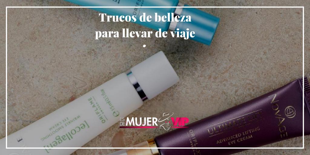 Trucos de belleza para llevar de viaje