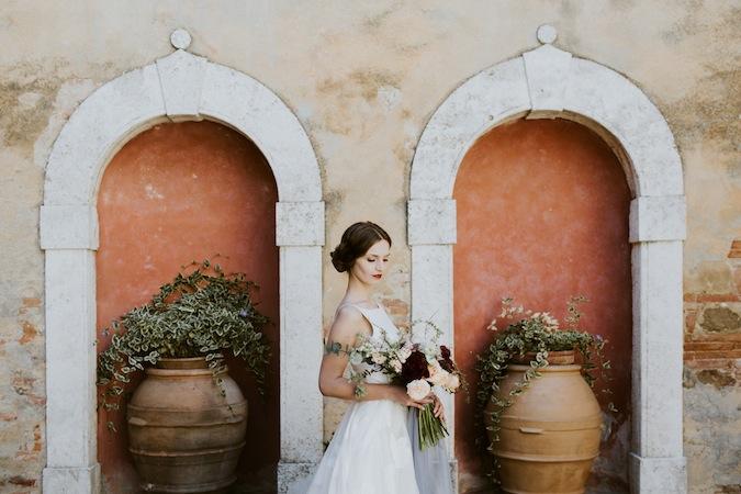 Un elopement en la toscana