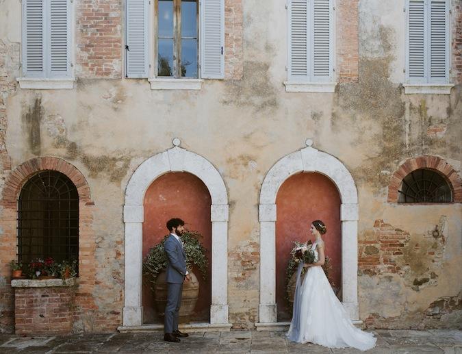 Un elopement en la toscana