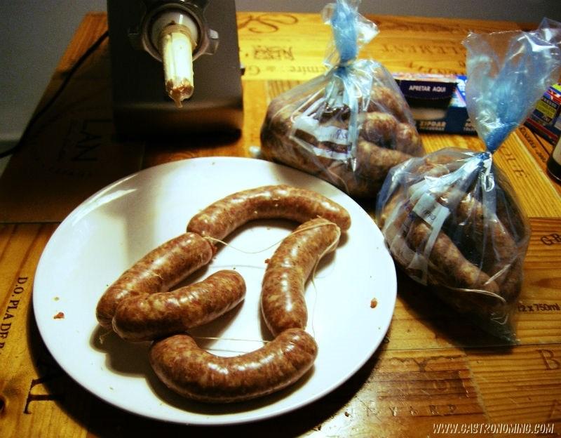 chorizos caseros