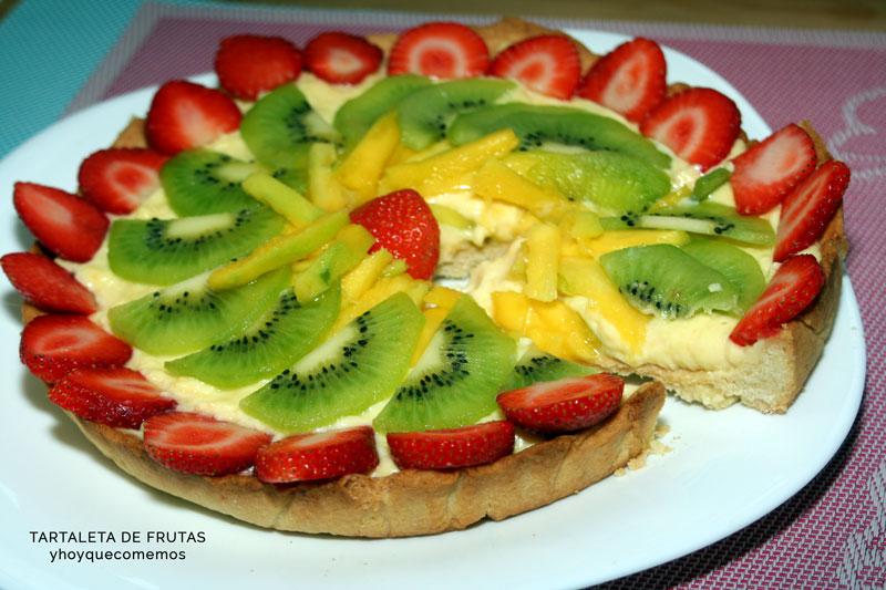 tartaleta de frutas receta