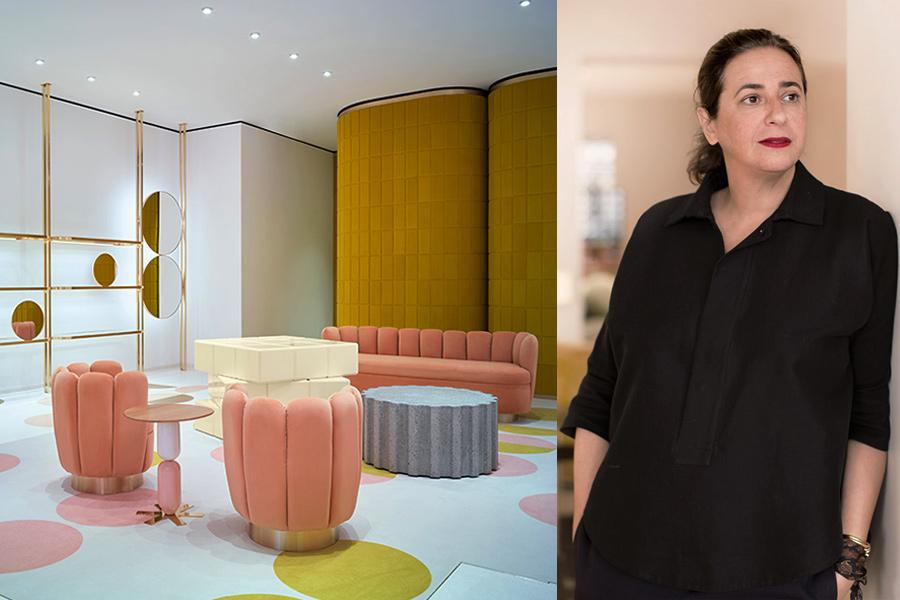 Dise&ntilde;adora India Mahdavi.