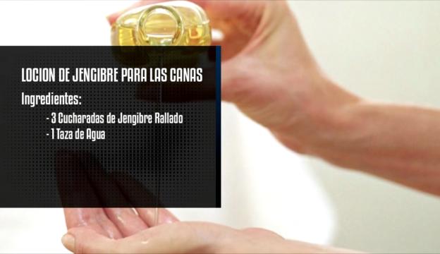 Cómo quitar las canas con jengibre