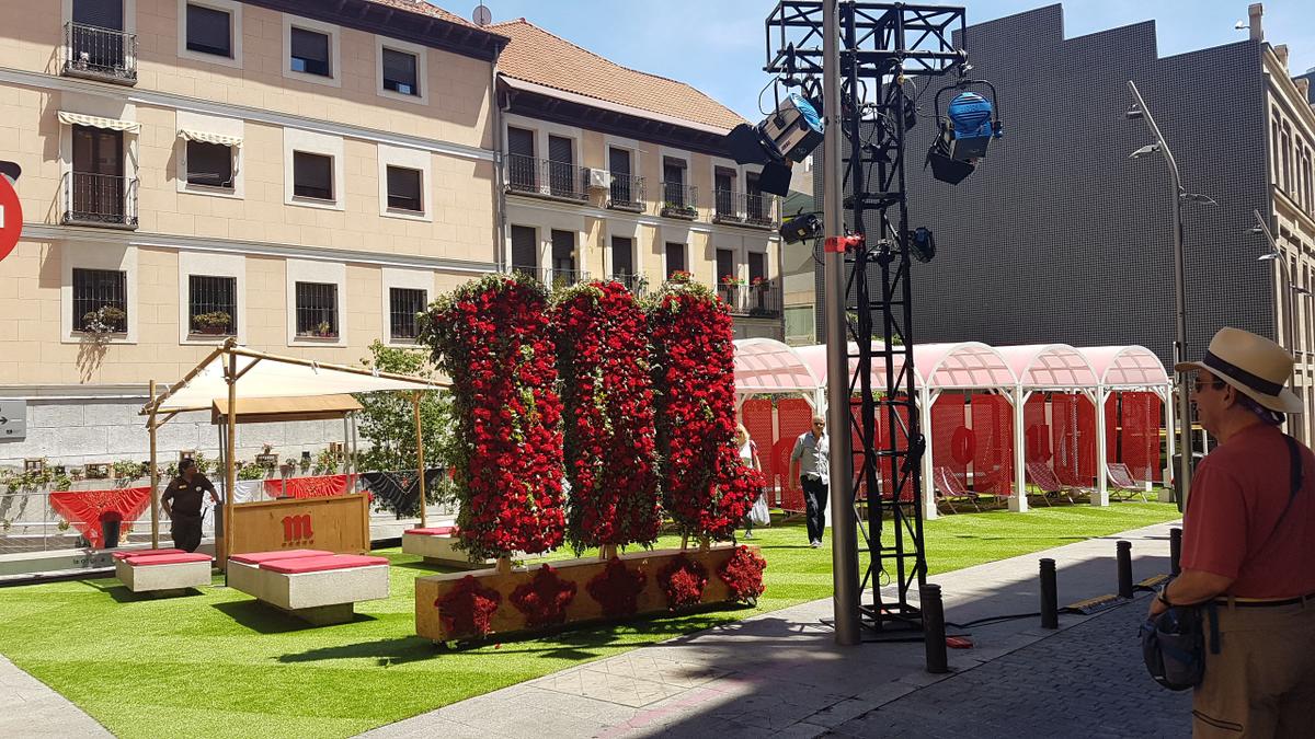 Decoraccion 2017 - Espacio Meeting Point de Mahou en la Plaza de las Letras