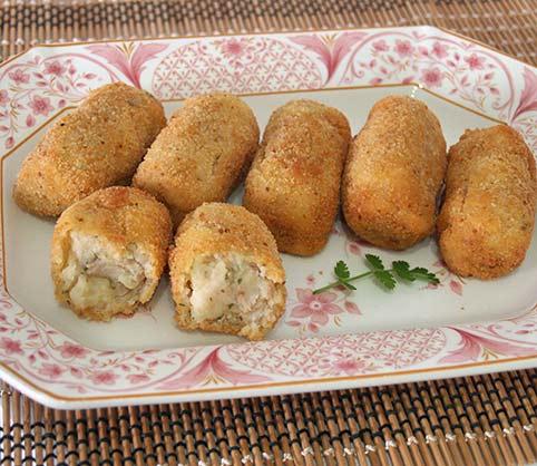 Croquetas de patata y atún