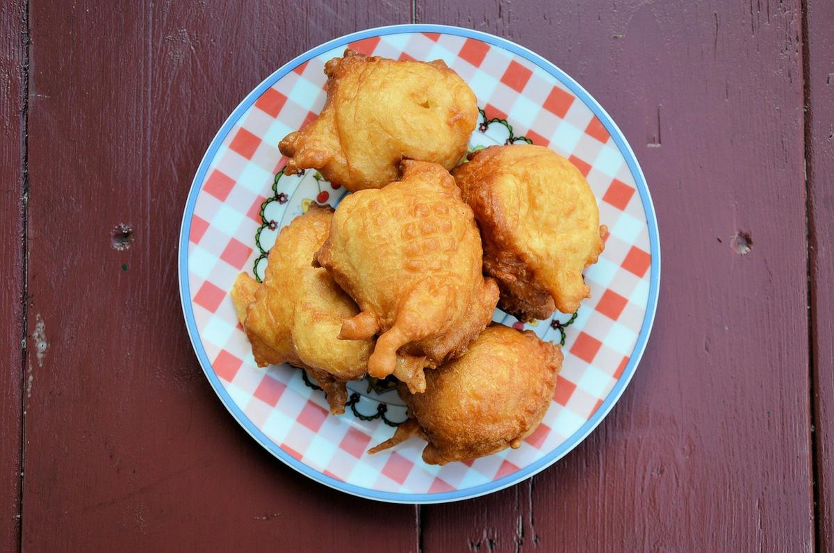 Receta buñuelos caseros de patata