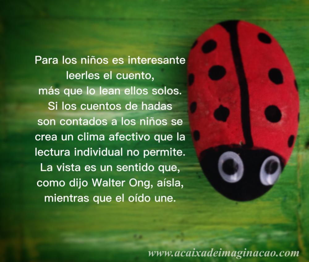 Frase leer cuentos a los niños Esp