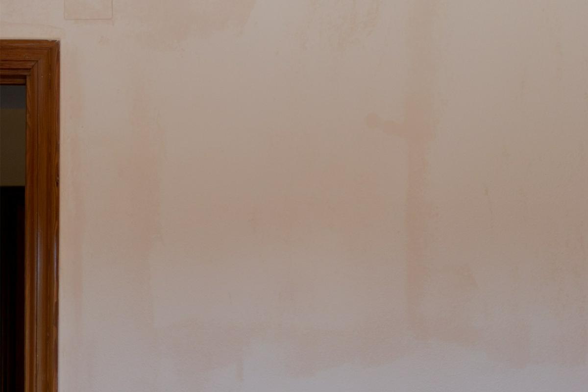 Cómo seca el Chakl Paint, visto en "I am a Mess Blog"