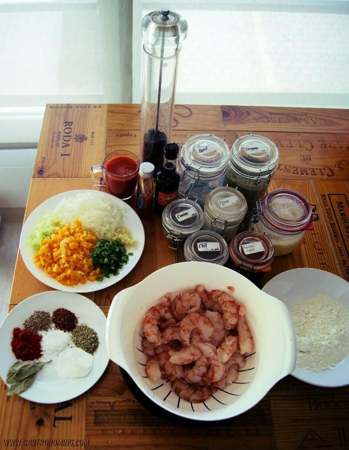 gambas estilo new orleans