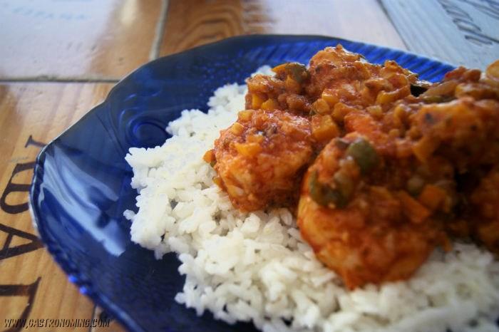 gambas estilo new orleans