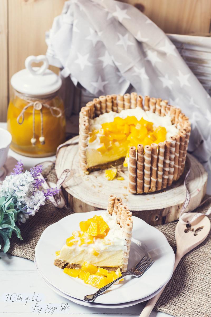 Charlota de melocoton