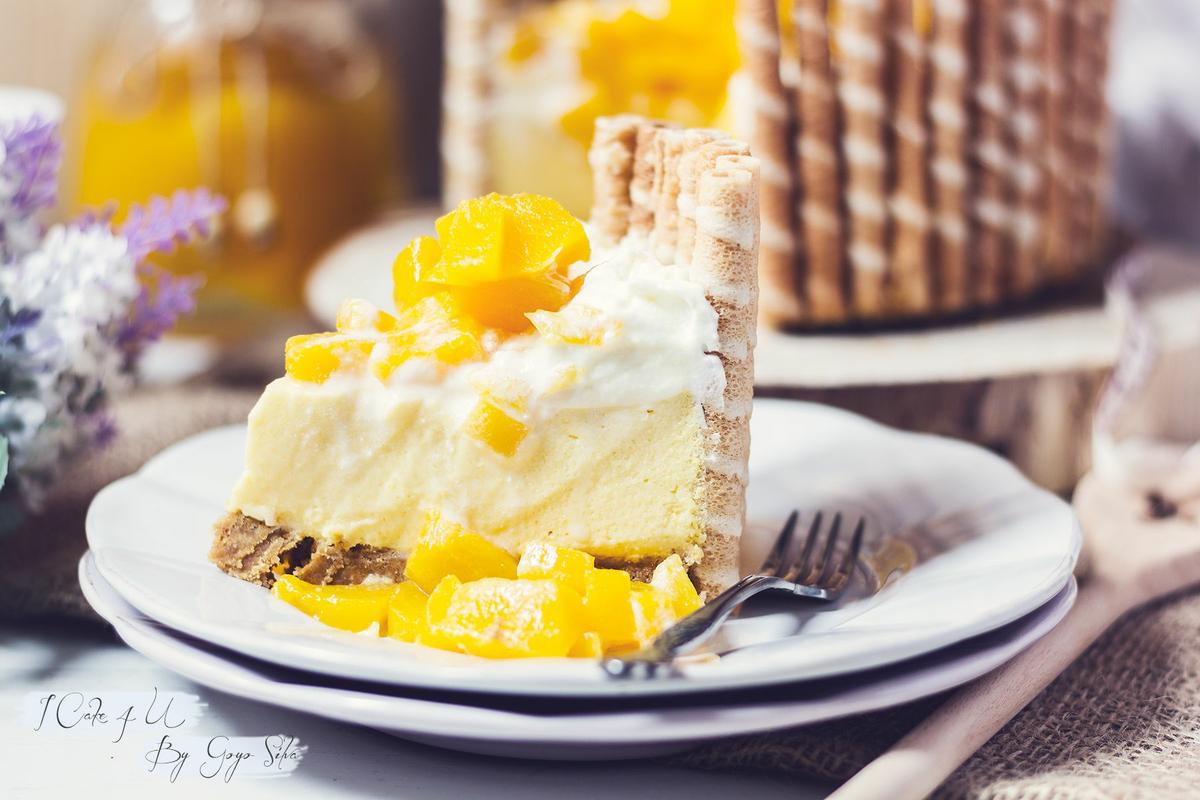 Charlota de melocoton