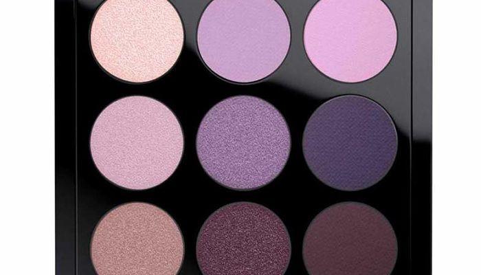 maquillaje en tonos purpuras