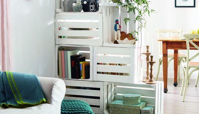 estanterias para separar espacios