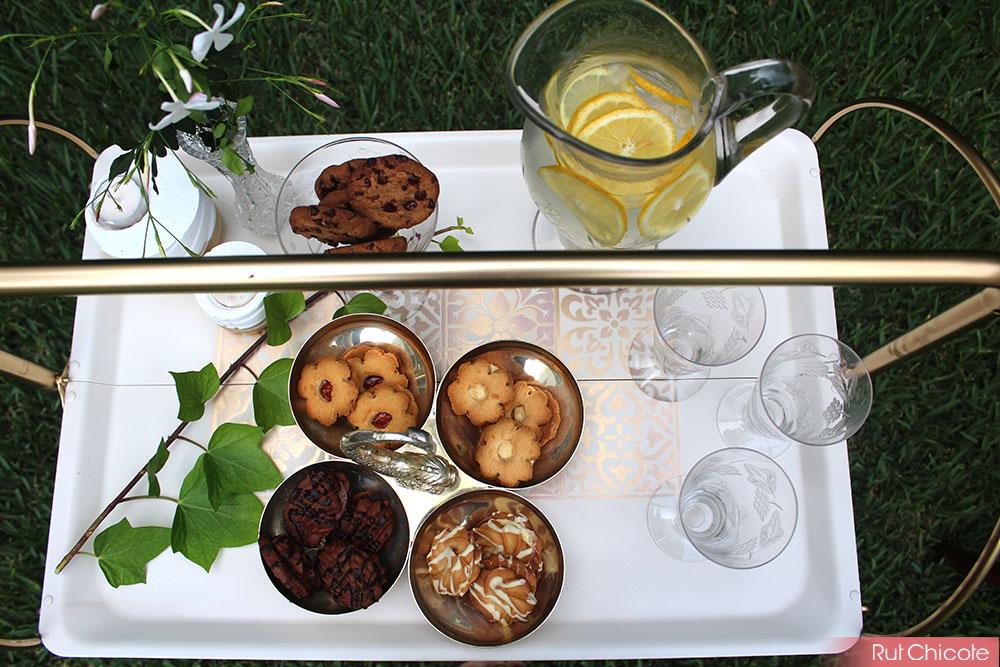 Decoración lowcost. Diy bandeja con ruedas