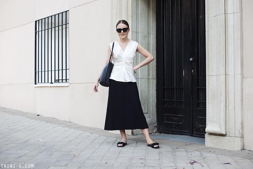 Trini |The Row skirt Isabel Marant top
