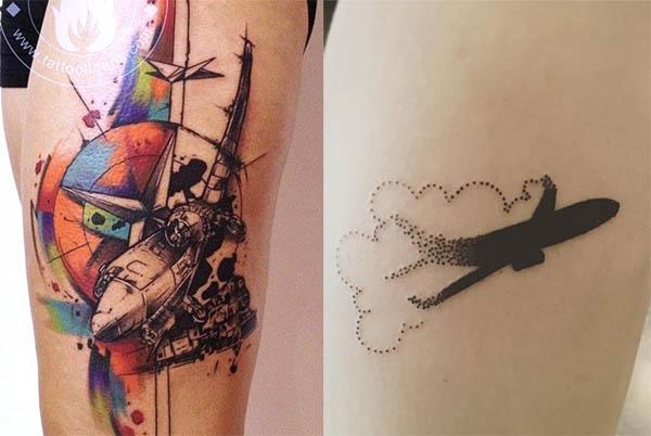 tatuajes de aviones1