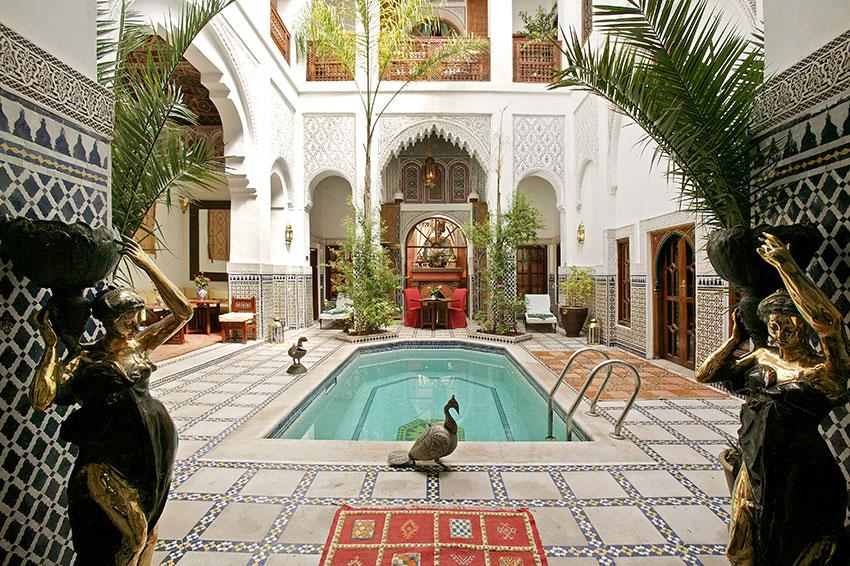 Riads casas tradicionales de Marraquech