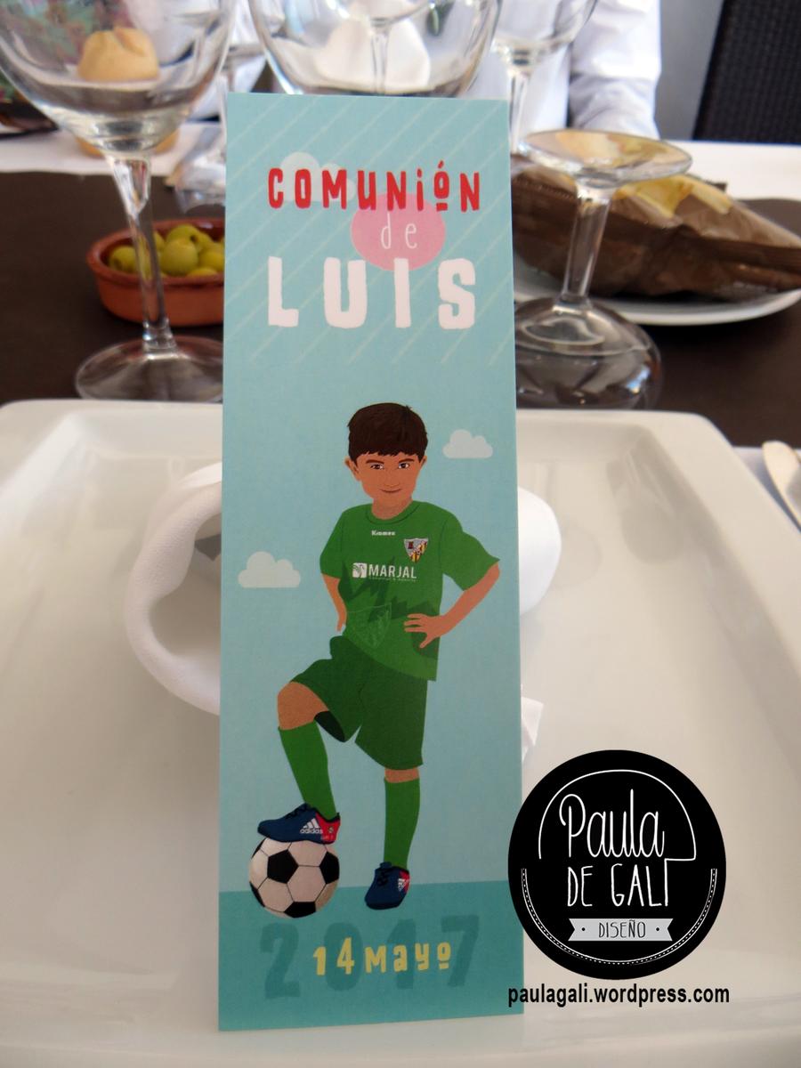 marca paginas personalizado recuerdo comunion