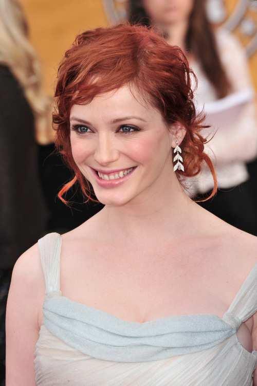 Recogido arrugado para cara redonda