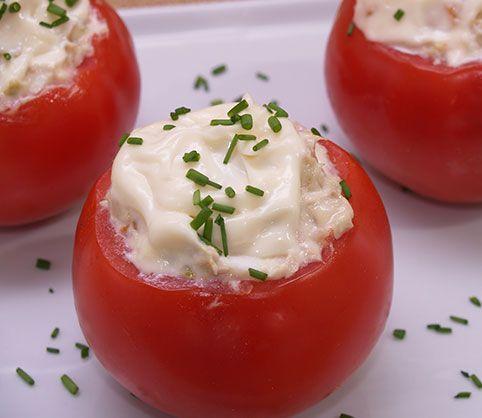 montaditos de solomillo y queso brie