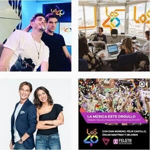 40 principales instagram