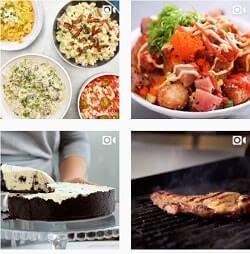 Cuentas de Instagram dedicadas a comida y recetas