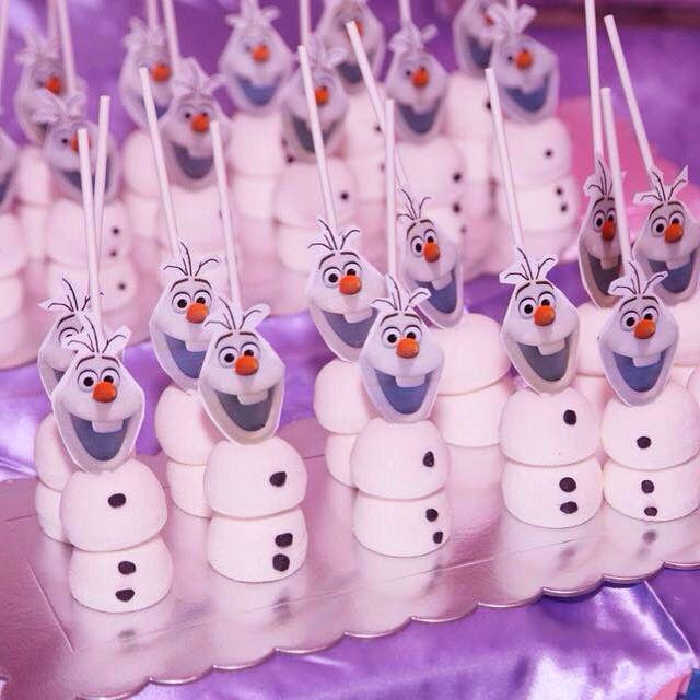  originales manualidades para fiestas infantiles de Frozen