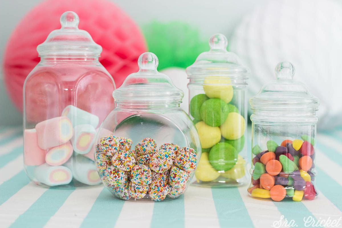 como hacer una mesa de dulces