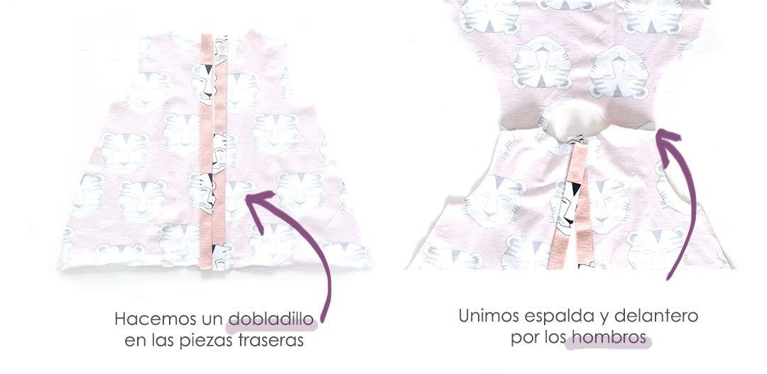 Vestido de bebé - Patrón y tutorial DIY