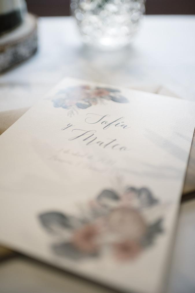 Una boda campestre y romantica