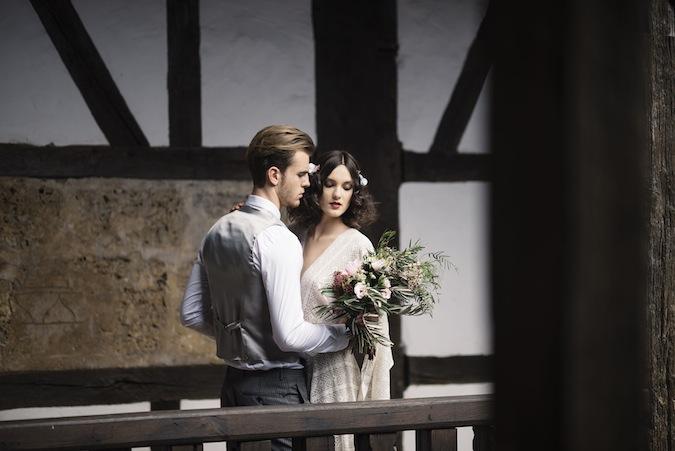 Una boda campestre y romantica