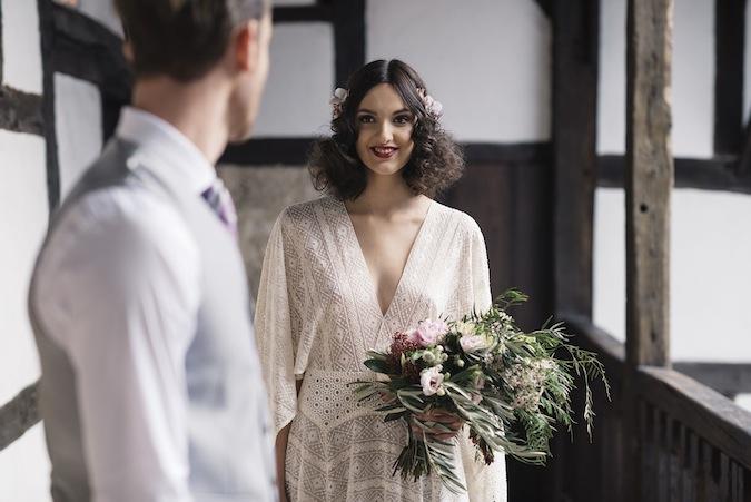 Una boda campestre y romantica
