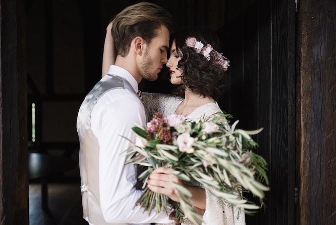 Una boda campestre y romantica
